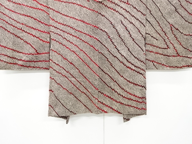 リサイクル　本総絞り抽象模様絵羽織
